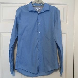 MENS Calvin Klein Button Up Dress Shirt